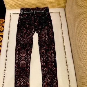 Animal print warm legging sold one last year brand new.